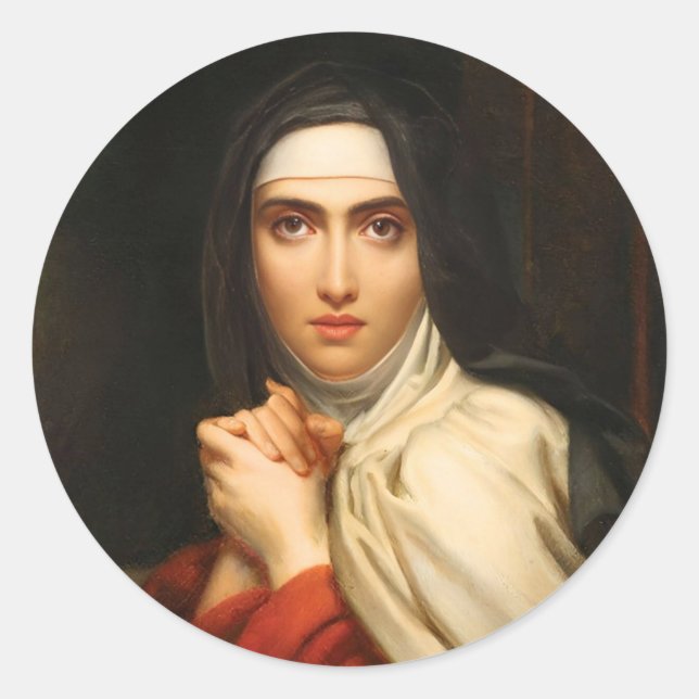 St. Teresa Of Avila Sticker (Front)