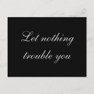 St Teresa Quote Postcard