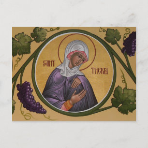 St. Thekla Prayer Card