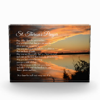 St. Theresa’s Prayer - Sunset photo