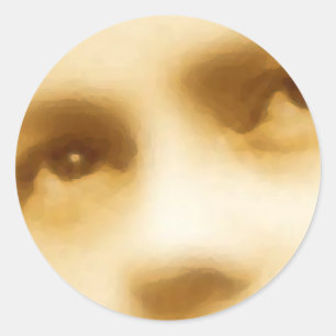 St Therese 3 Classic Round Sticker