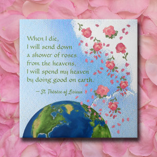 St. Therese (BJE 01; Europe/Africa) Ceramic Tile