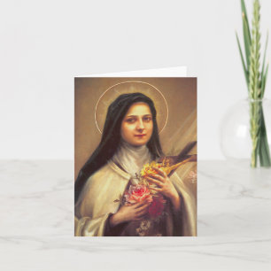 St. Therese Catholic Religious Nun Carmelite Card
