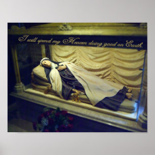 ST THERESE INCORRUPT. POSTER