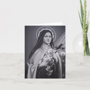 St. Therese Note Card w/prayer inside
