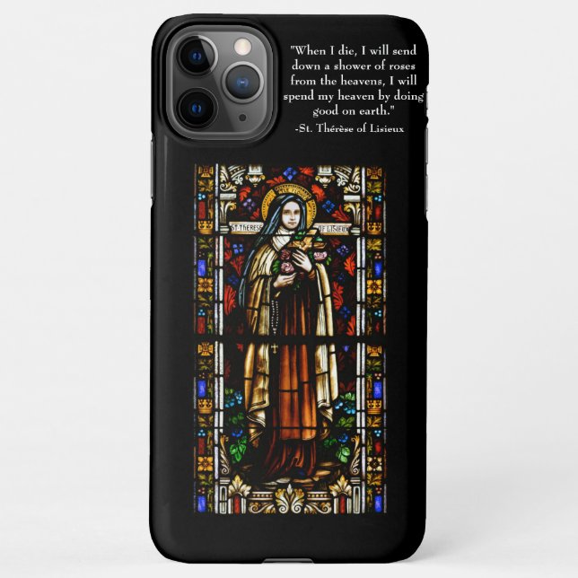 St. Therese of Lisieux iPhone Case (Back)