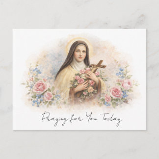 St. Therese of Lisieux "Little Way" Postcard