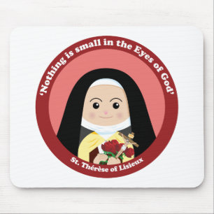 St. Thérèse of Lisieux Mouse Pad