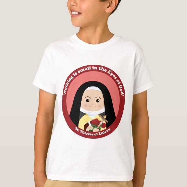 St. Thérèse of Lisieux T-Shirt (Front)
