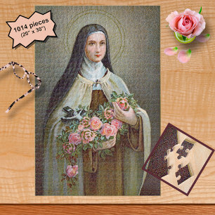 St. Therese of Lisieux the Little Flower (BJE 01) Jigsaw Puzzle