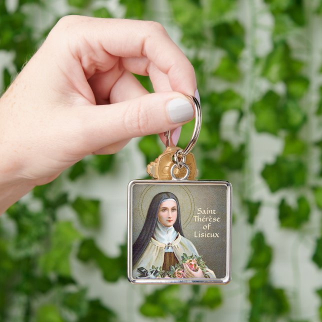 St. Therese of Lisieux the Little Flower (BJE 01) Key Ring (Hand)