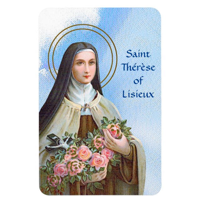 St. Therese of Lisieux the Little Flower (BJE 01)  Magnet (Vertical)