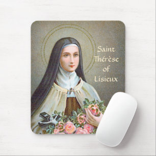 St. Therese of Lisieux the Little Flower (BJE 01)  Mouse Pad