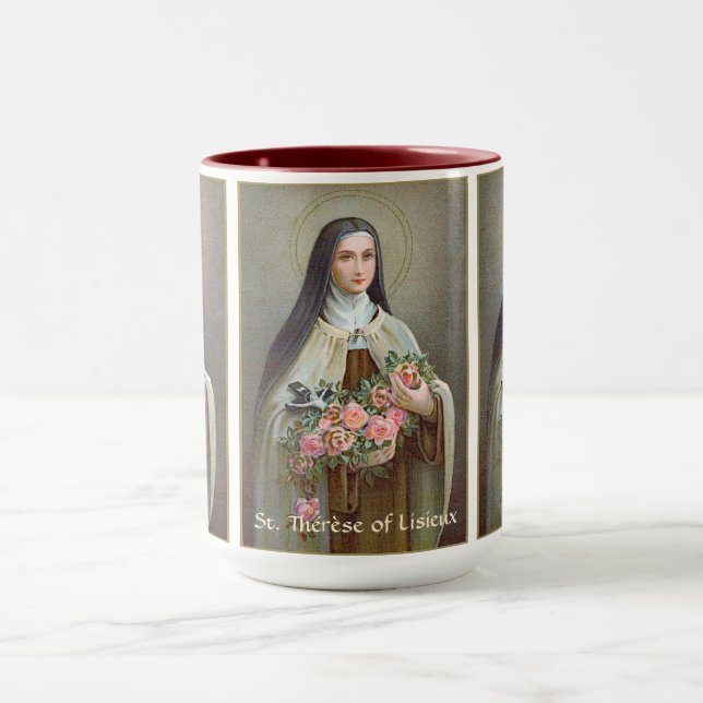 St. Therese of Lisieux the Little Flower (BJE 01) Mug (Center)