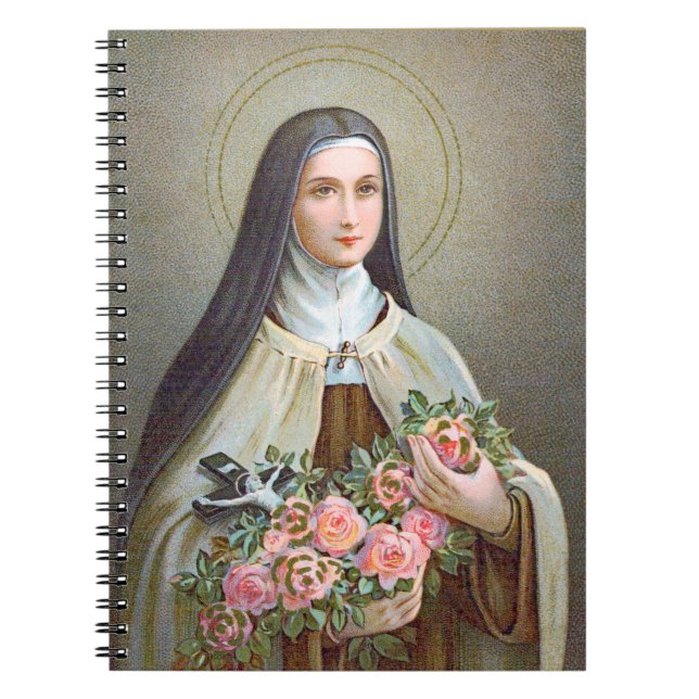 St. Therese of Lisieux the Little Flower (BJE 01) Notebook (Front)