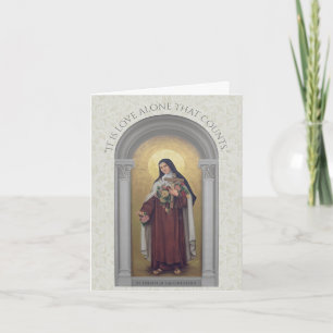 St. Therese of the Child Jesus Card