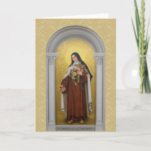 St. Therese of the Child Jesus Lisieux Card