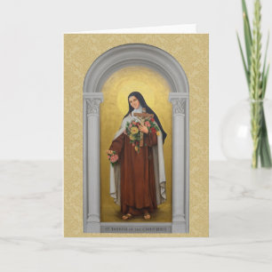 St. Therese of the Child Jesus Lisieux Card