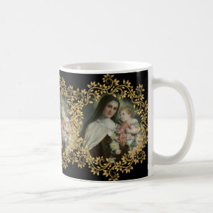 St. Therese of the Child Jesus Little Flower Coffee Mug