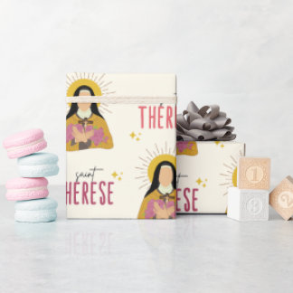 St. Therese Wrapping Paper