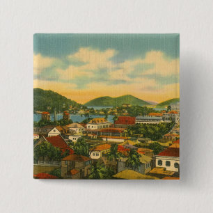 St Thomas 15 Cm Square Badge