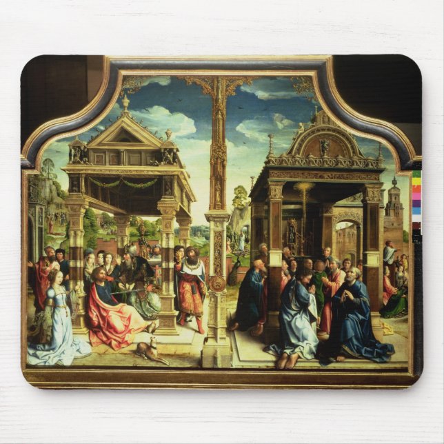 St. Thomas and St. Matthew Altarpiece Mouse Pad (Front)