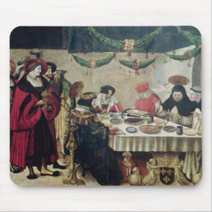 St. Thomas Aquinas and Louis IX Mouse Pad