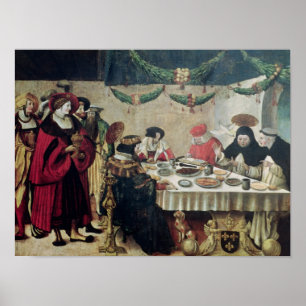 St. Thomas Aquinas and Louis IX Poster