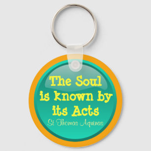 St Thomas Aquinas keychain