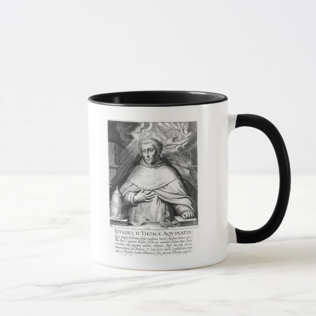 St. Thomas Aquinas Mug (Right)