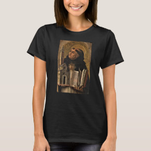 St Thomas Aquinas Patron Saint Of Students Catholi T-Shirt