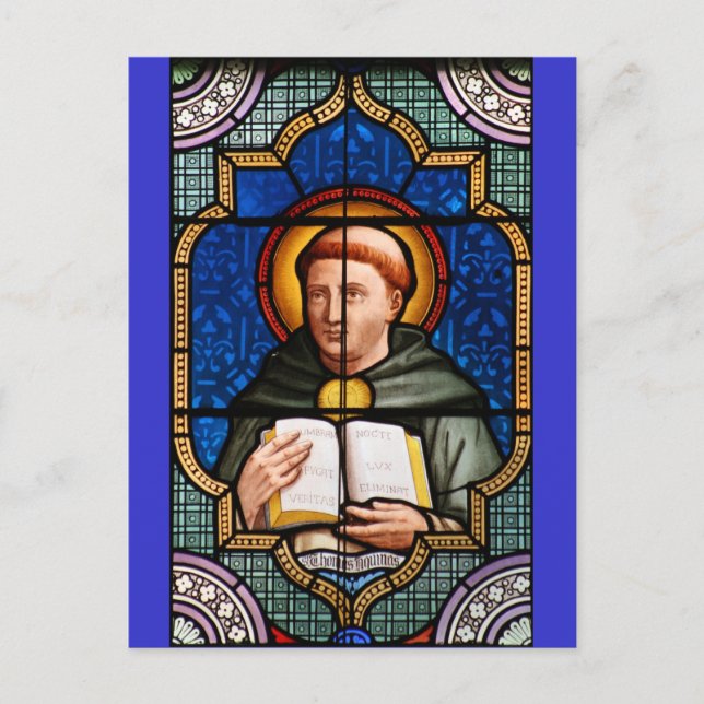 St. Thomas Aquinas Postcard (Front)
