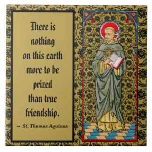 St. Thomas Aquinas (VVP 003) Ceramic Tile