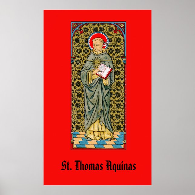 St. Thomas Aquinas (VVP 003) Poster (Front)