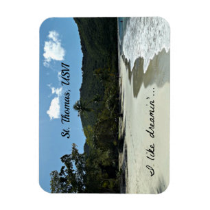 St. Thomas beach Magnet