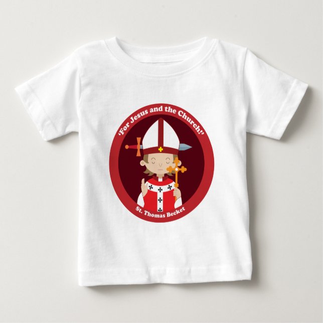 St. Thomas Becket Baby T-Shirt (Front)