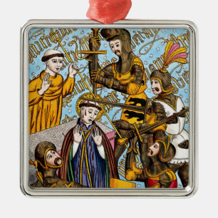 St. Thomas Becket’s Martyrdom (M 031) Metal Ornament