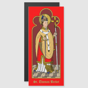 St. Thomas Becket with Sword (M 033; Colourized)