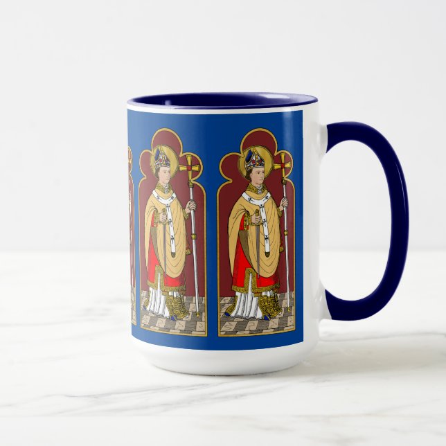 St. Thomas Becket with Sword (M 033; Colourized) Mug (Right)
