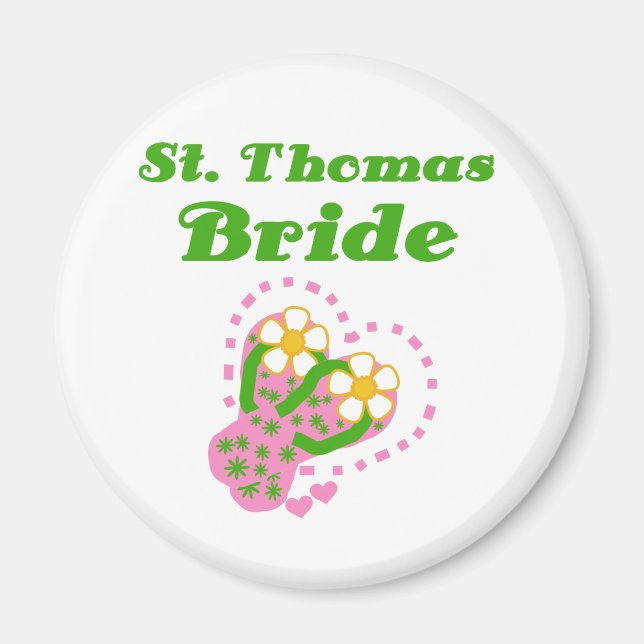St. Thomas Bride Magnet (Front)