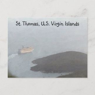 St. Thomas Cruise Postcard