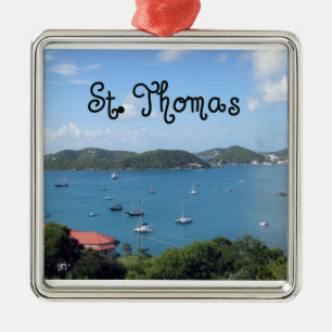 St. Thomas Metal Ornament