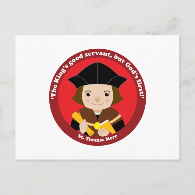 St. Thomas More Postcard (Front)