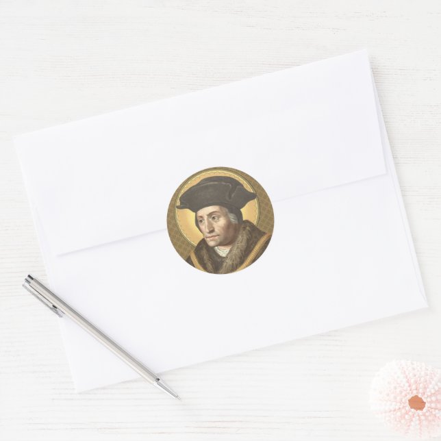 St. Thomas More (SAU 026) Classic Round Sticker (Envelope)