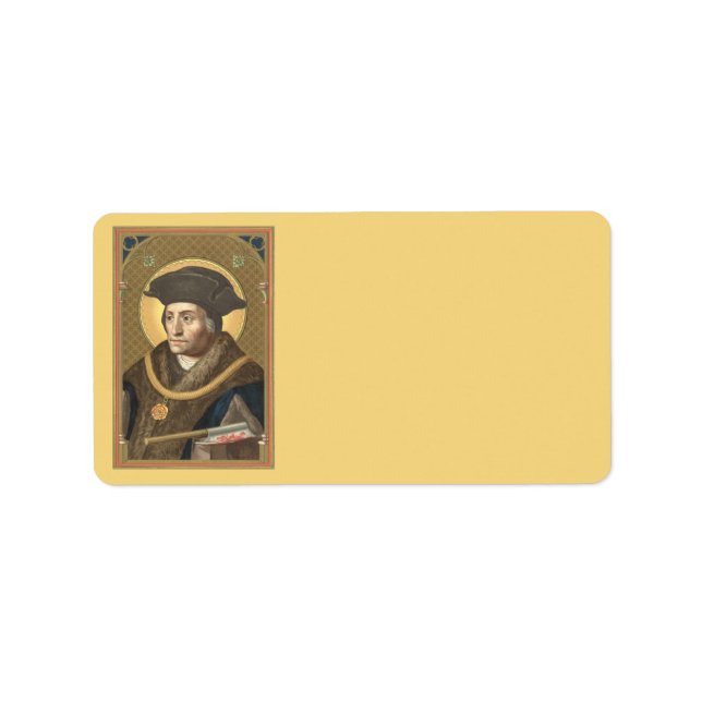 St. Thomas More (SAU 026) Coloured Label (Front)