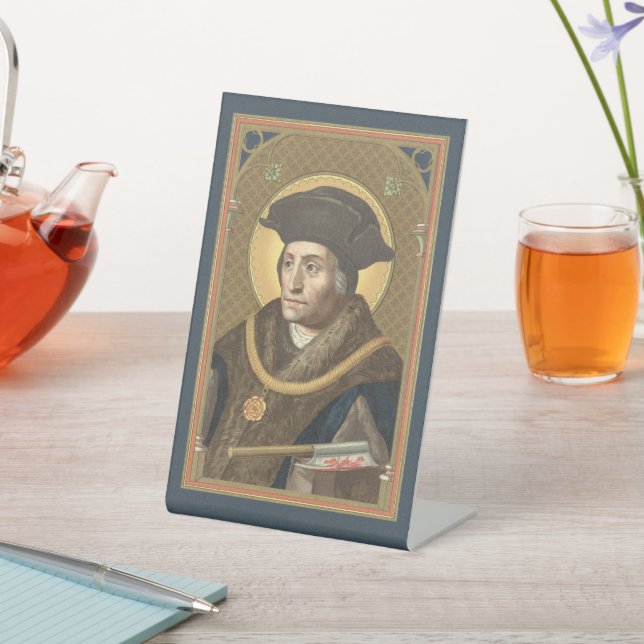 St. Thomas More (SAU 026) Pedestal Sign (In SItu)