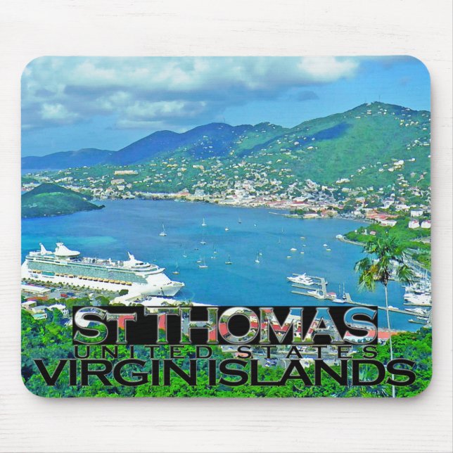 St Thomas Mouse Pad (Front)