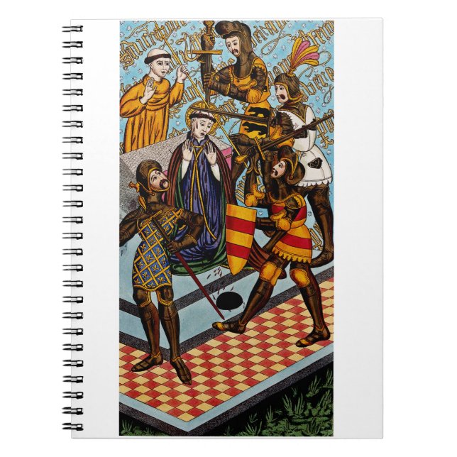 St. Thomas of Canterbury The Courageous Archbishop Notebook (Front)