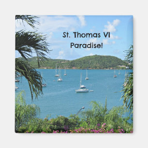 St. Thomas, Paradise! Magnet