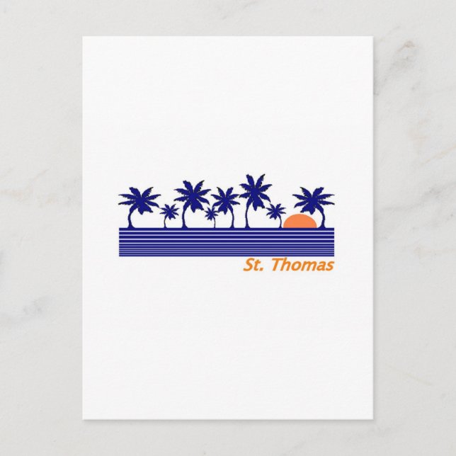 St. Thomas Postcard (Front)